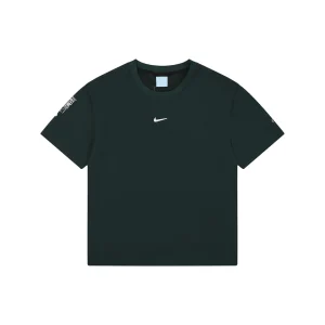 Nike NOCTA Golf Logo Print T-Shirt Green Front view
