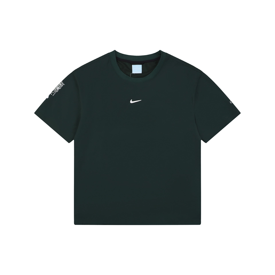 Nike NOCTA Golf Logo Print T-Shirt Green Front view