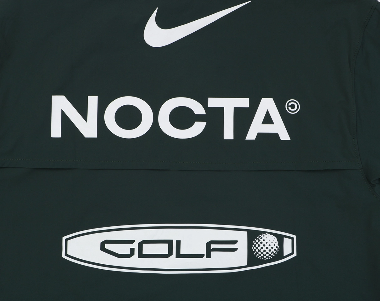 Nike NOCTA Golf Logo Print T-Shirt Green Back Print