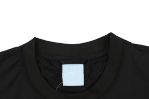 Nike NOCTA Golf Logo Print T-Shirt Black Collar