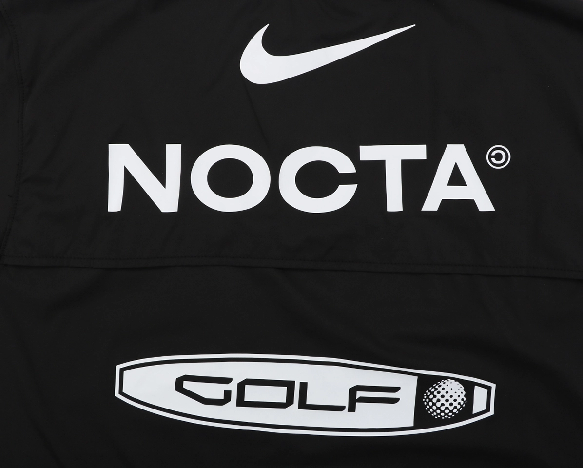 Nike NOCTA Golf Logo Print T-Shirt Black Back Print