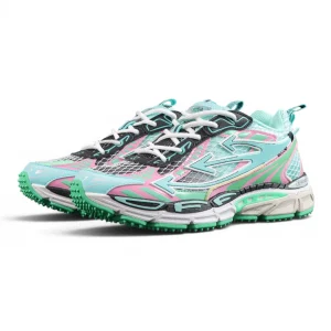 Off-White Be Right Back Fishnet Sneakers 'AQUA - MINT'