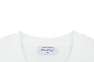 Off-White Gradient Arrows Graphic T-Shirt Collar
