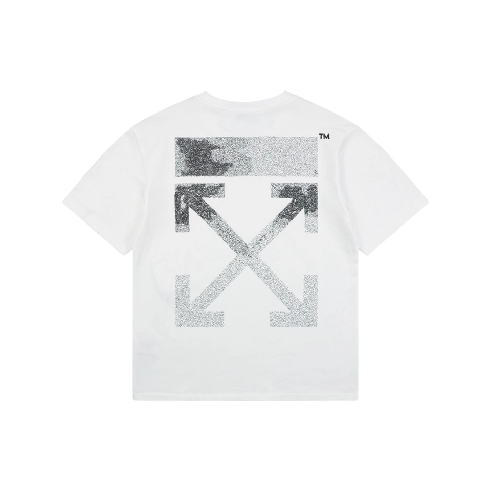 Off-White Gradient Arrows Graphic T-Shirt Back view