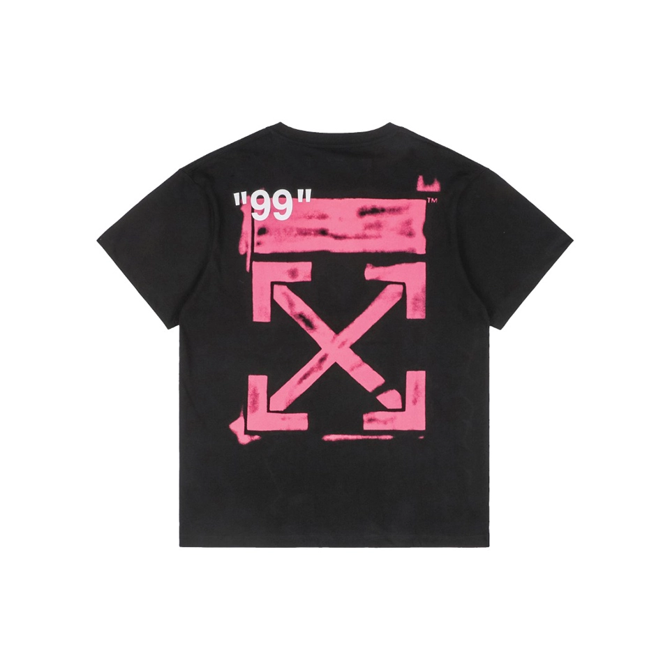Off-White Spray Arrow “99” T-Shirt Back view