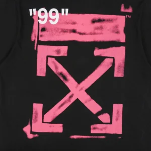 Off-White Spray Arrow “99” T-Shirt Back Print