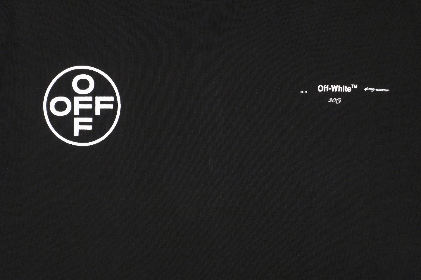Off-White Spray Arrow “99” T-Shirt Front Print