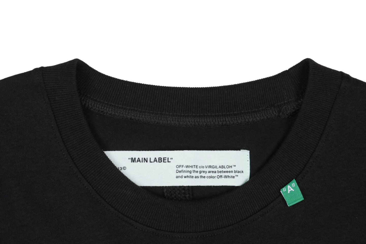 Off-White Spray Arrow “99” T-Shirt Collar