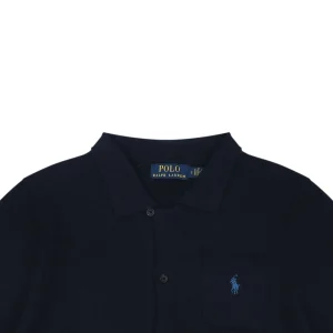 Ralph Lauren N3 Pocket Pony Logo Jacquard T-Shirt Black