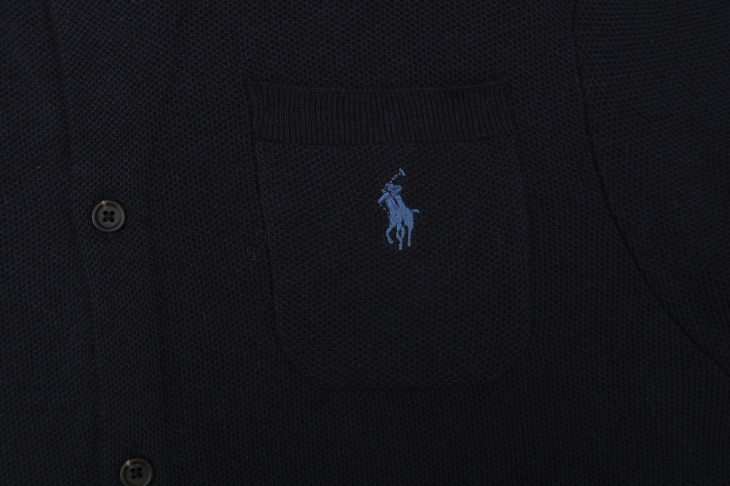 Ralph Lauren N3 Pocket Pony Logo Jacquard T-Shirt Black Brand