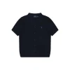 Ralph Lauren N3 Pocket Pony Logo Jacquard T-Shirt (Black/White)