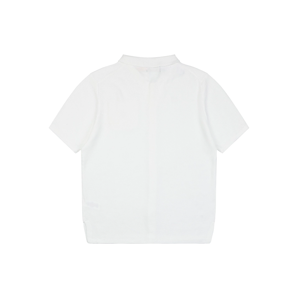 Ralph Lauren N3 Pocket Pony Logo Jacquard T-Shirt White Back view