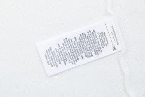 Ralph Lauren N3 Pocket Pony Logo Jacquard T-Shirt White Wash label