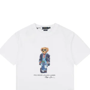 Ralph Lauren Polo Bear Graphic T-Shirt White