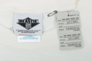 Saint Michael Beastie Boys Check Your Head Graphic T-Shirt Brand label