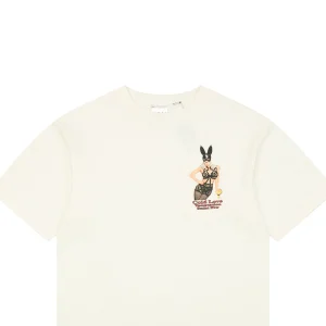 Saint Michael Bunny Girl Pocket Print T-Shirt