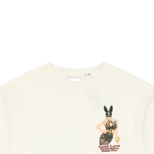 Saint Michael Bunny Girl Pocket Print T-Shirt