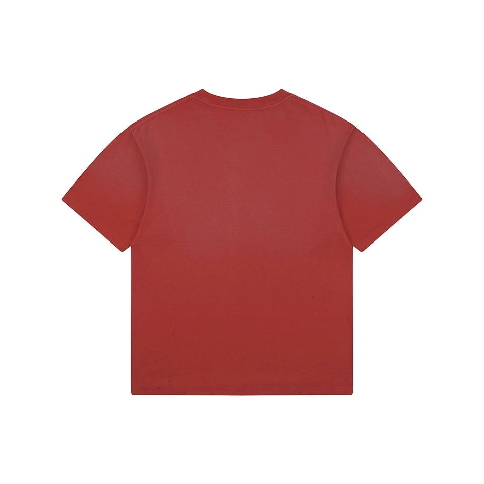 Saint Michael Cloud Lightning Graphic T-Shirt Back view