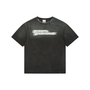 Saint Michael Fast & Furious Vintage Graphic T-Shirt Front view