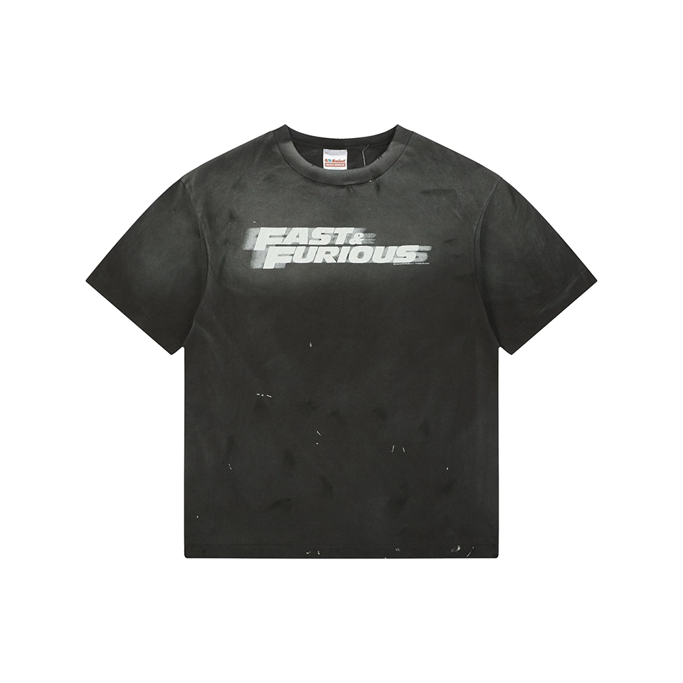 Saint Michael Fast & Furious Vintage Graphic T-Shirt Front view