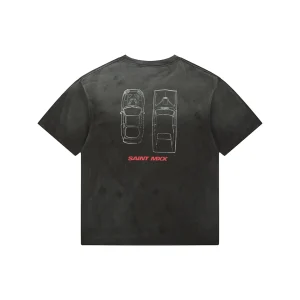 Saint Michael Fast & Furious Vintage Graphic T-Shirt Back view