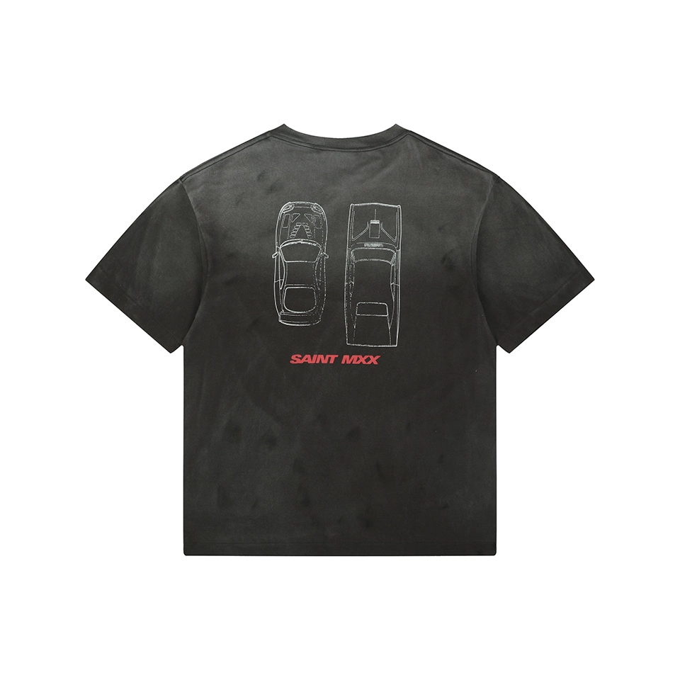 Saint Michael Fast & Furious Vintage Graphic T-Shirt Back view