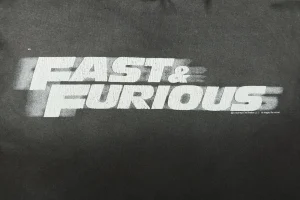 Saint Michael Fast & Furious Vintage Graphic T-Shirt Front Print