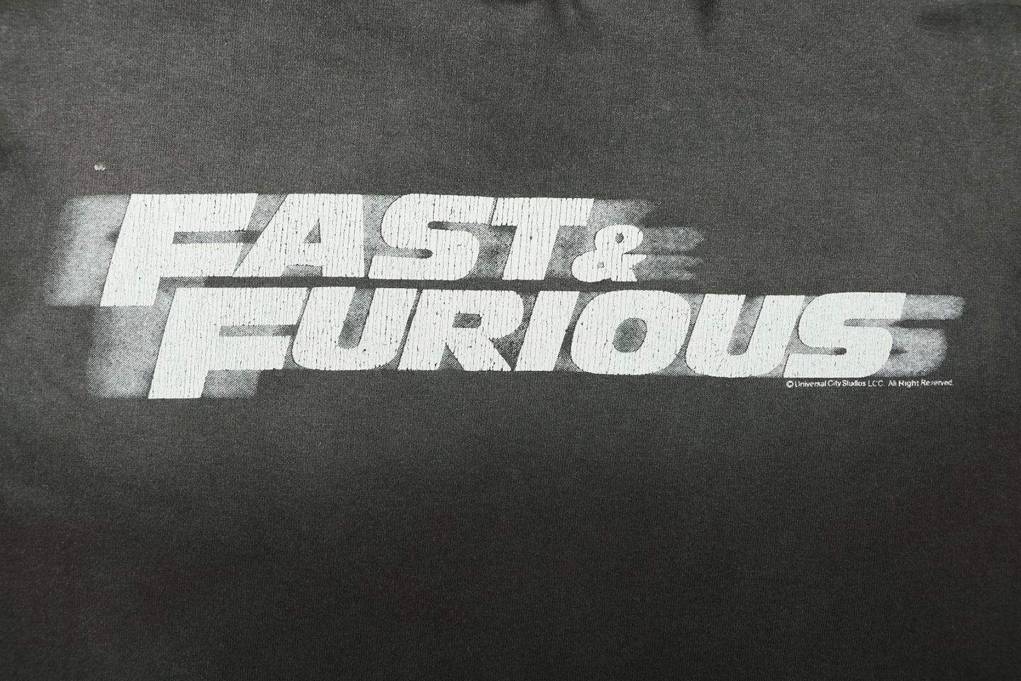 Saint Michael Fast & Furious Vintage Graphic T-Shirt Front Print