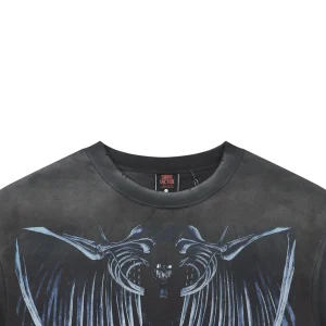Saint Michael Giant Skeleton Encounter Graphic T-Shirt