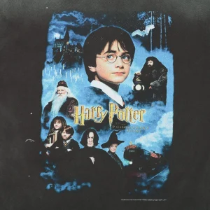 Saint Michael Harry Potter Hogwarts Graphic T-Shirt Front Print