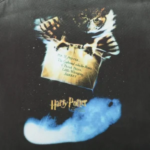 Saint Michael Harry Potter Hogwarts Graphic T-Shirt Back Print