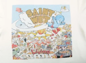 Saint Michael Volcano Party Graphic T-Shirt Front Print