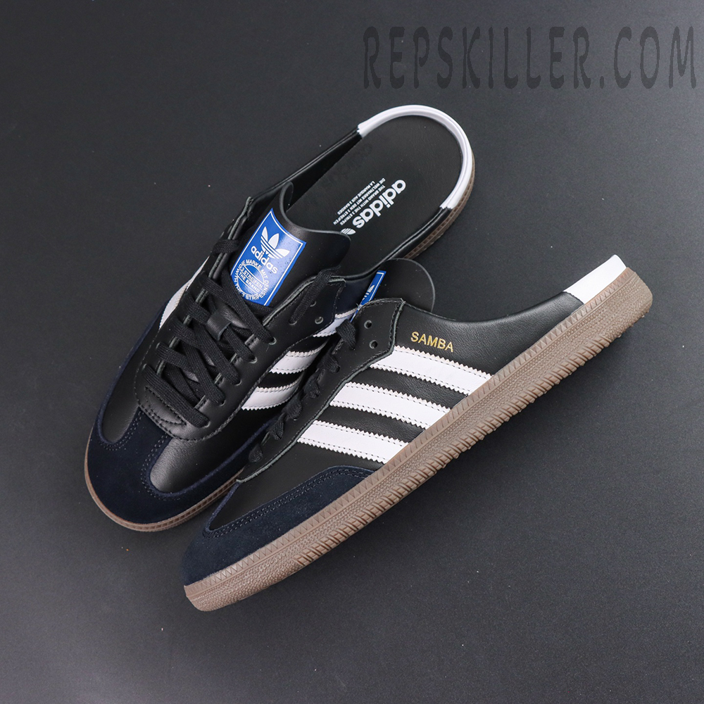 Samba Mule 'Black White Gum'