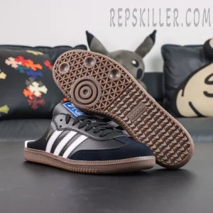 Samba Mule 'Black White Gum'