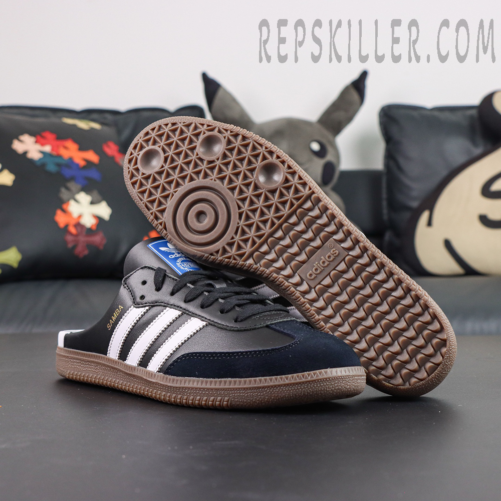 Samba Mule 'Black White Gum'