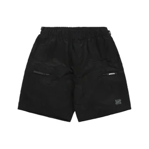 Undefeated Five Stripes Woven Shorts Black Front view