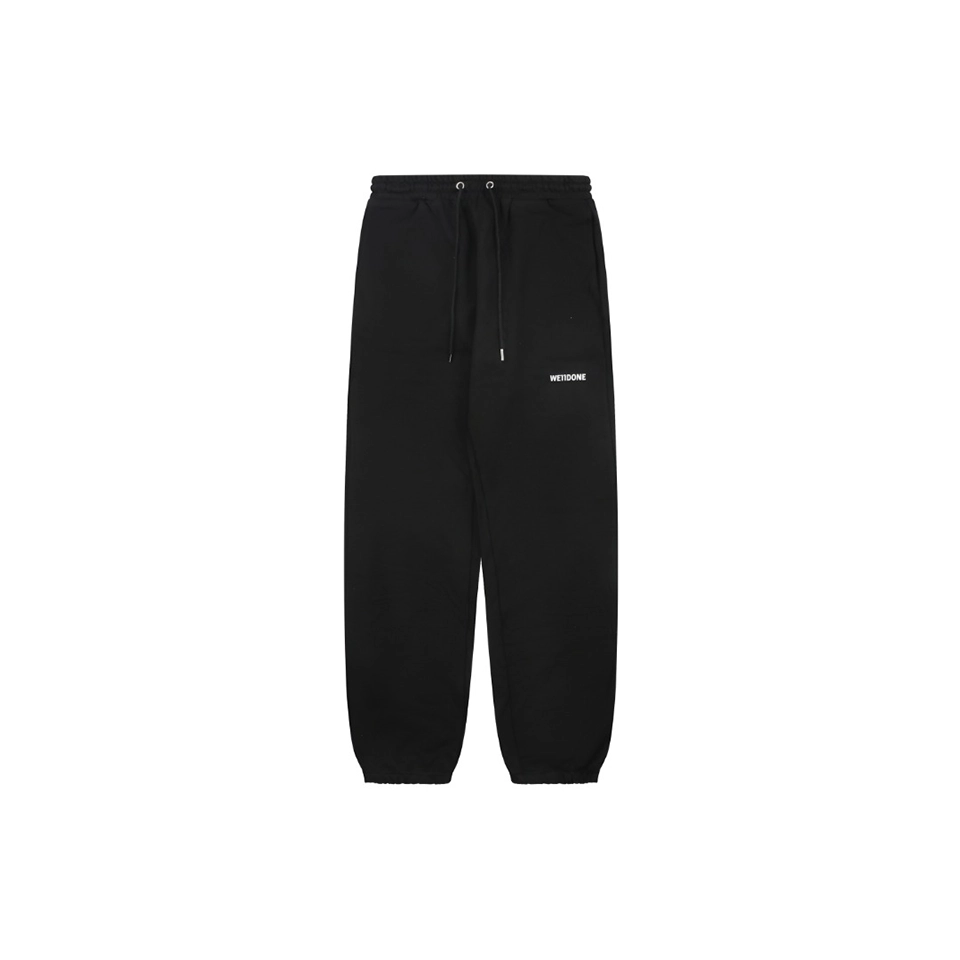 We11done Logo Print Sweatpants Front view