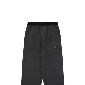 We11done Slash Logo Tailored Wide-Leg Pants Grey