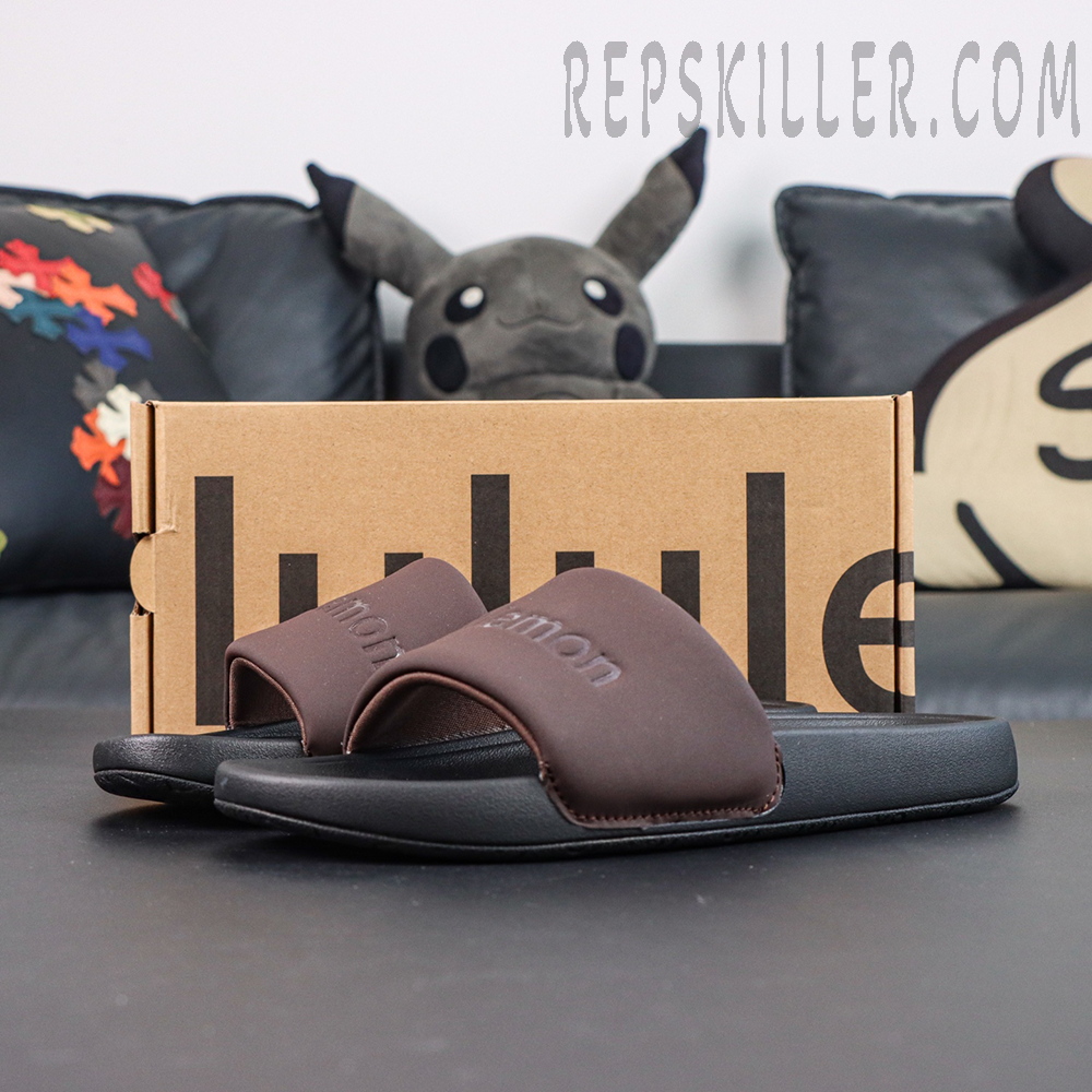 lululemon Restfeel Slide Graphic 'Black Brown'