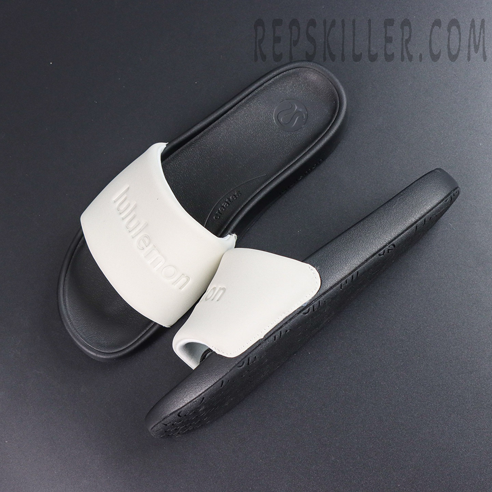 lululemon Restfeel Slide Graphic 'Black White'