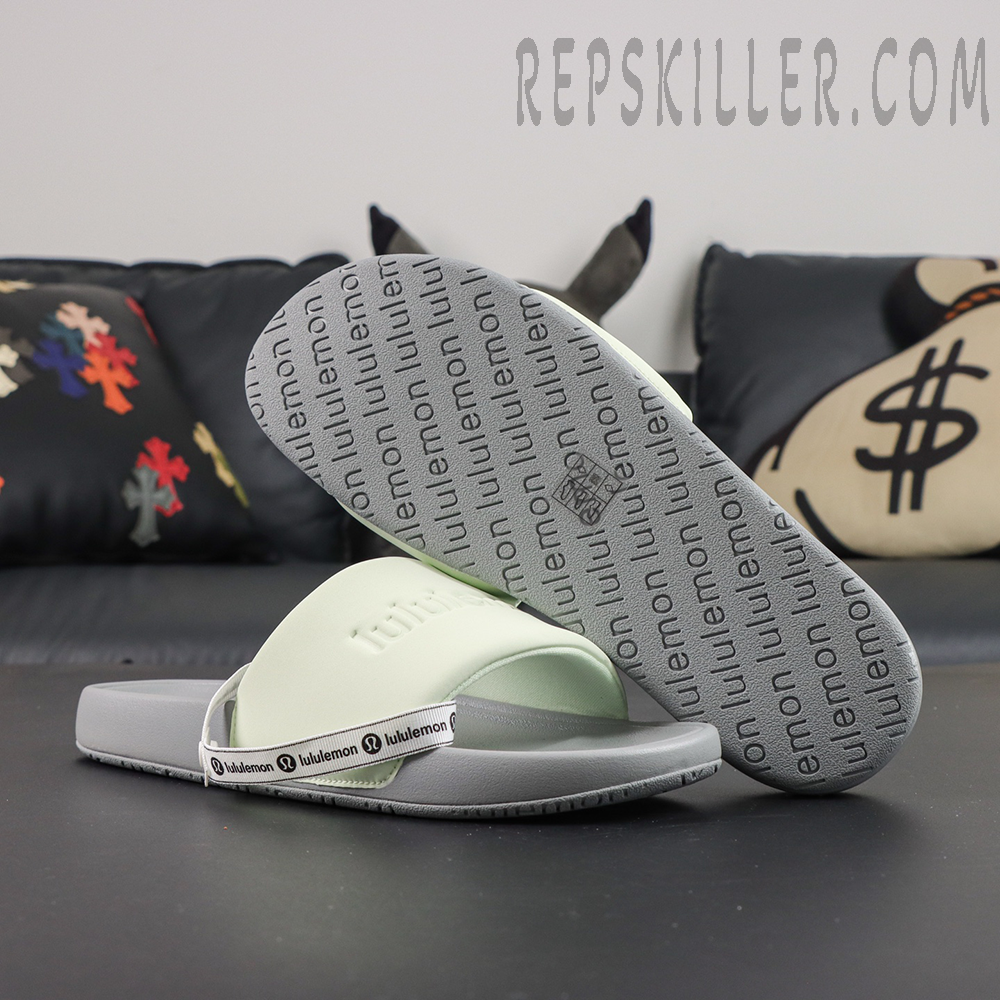 lululemon Restfeel Slide Graphic 'Grey Sage Green'