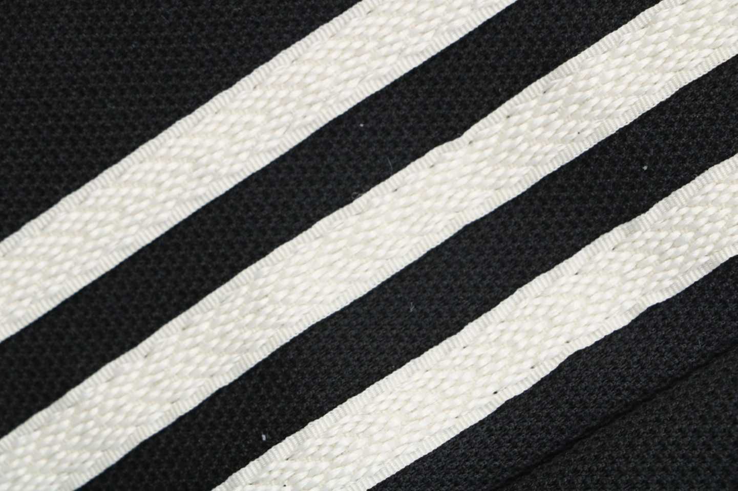 Adidas KT0653 Trefoil Embroidered Three-Stripe Track Pants Black