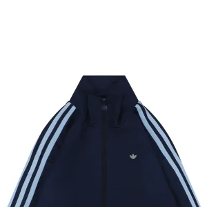 Adidas Originals JC6358 Trefoil 3-Stripes Track Jacket Navy