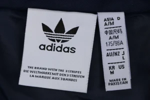 Adidas Originals JC6358 Trefoil 3-Stripes Track Jacket Navy Brand label