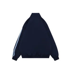 Adidas Originals JC6358 Trefoil 3-Stripes Track Jacket Navy Back view