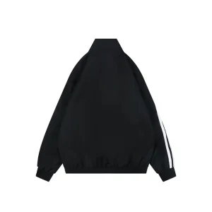 Adidas Originals JC6358 Trefoil 3-Stripes Track Jacket Black Back view