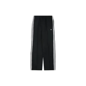 Adidas Originals JC6360 Trefoil 3-Stripes Track Pants Black Front view