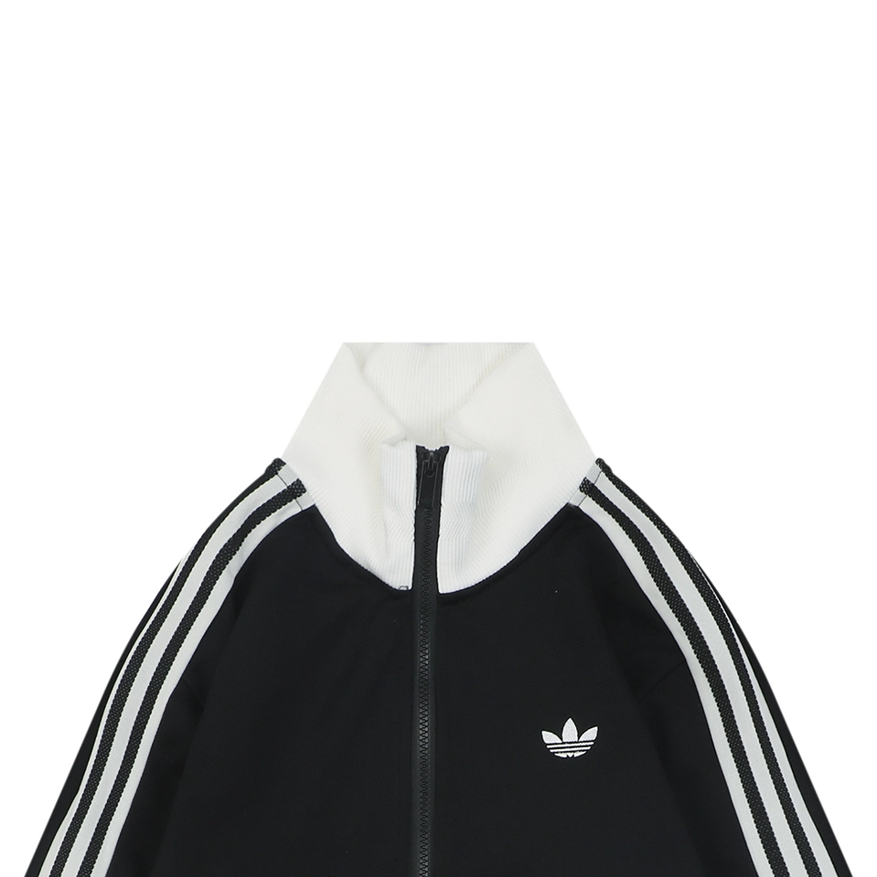 Adidas Originals KY8455 Trefoil 3-Stripes Track Jacket Black
