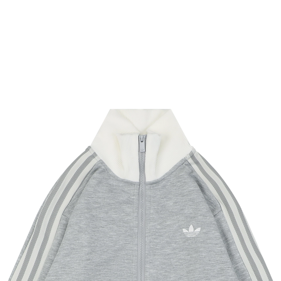 Adidas Originals KY8455 Trefoil 3-Stripes Track Jacket Grey