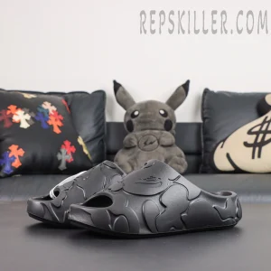 BAPE Slide #1 'Black Solid Camo'